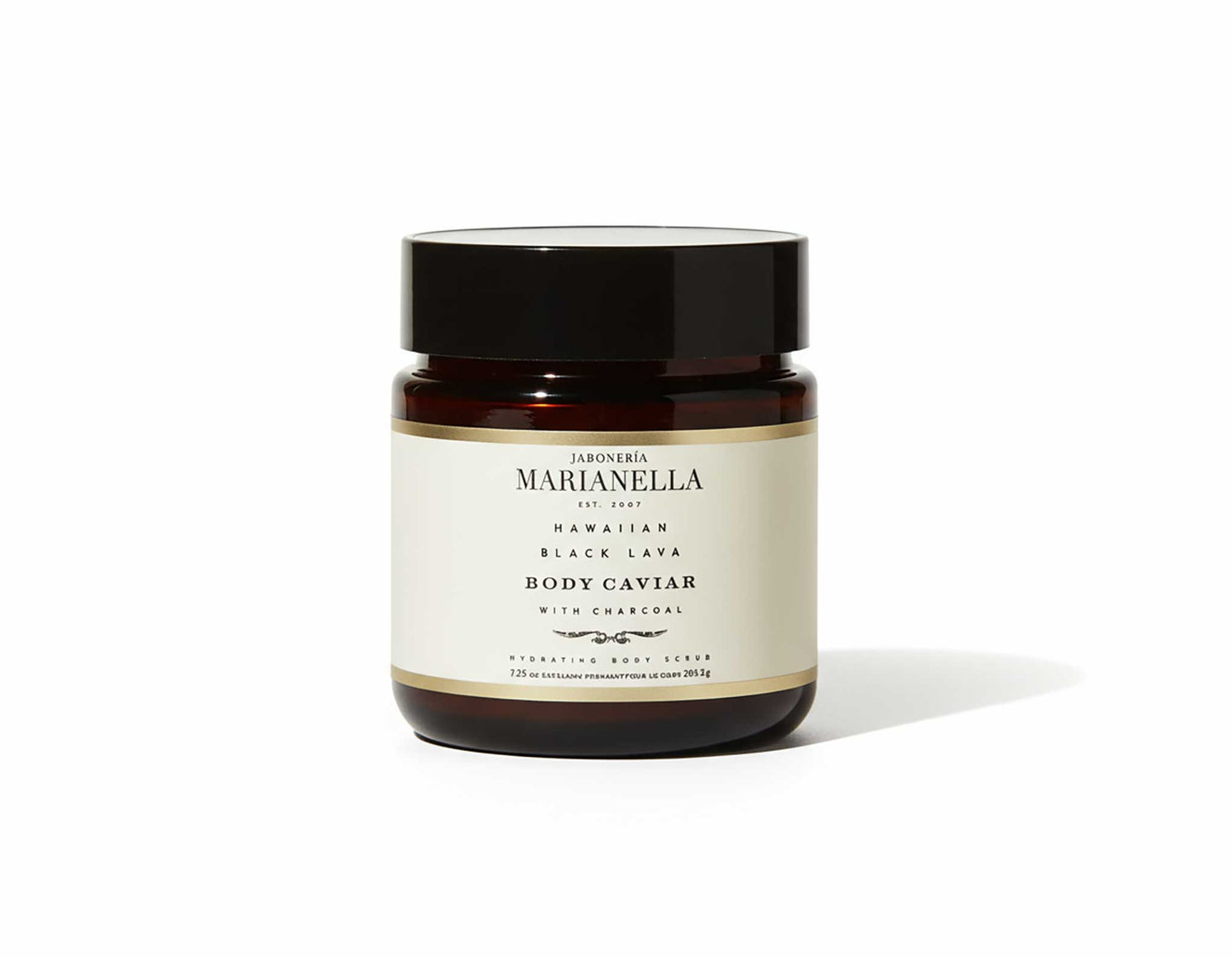 Exfoliante corporal Hawaiian Black Lava Body Caviar con carbón