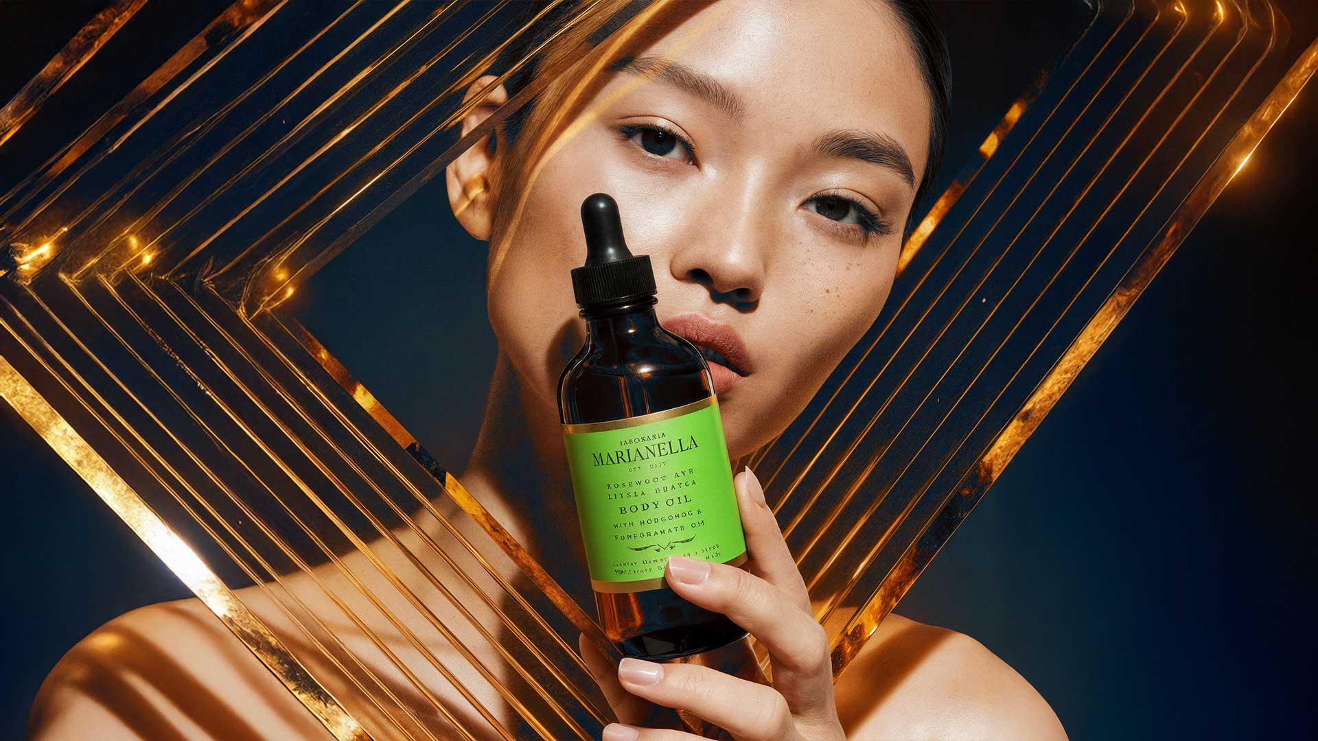 Rosewood and Litsea Cubeba Imperial Jade Body Oil