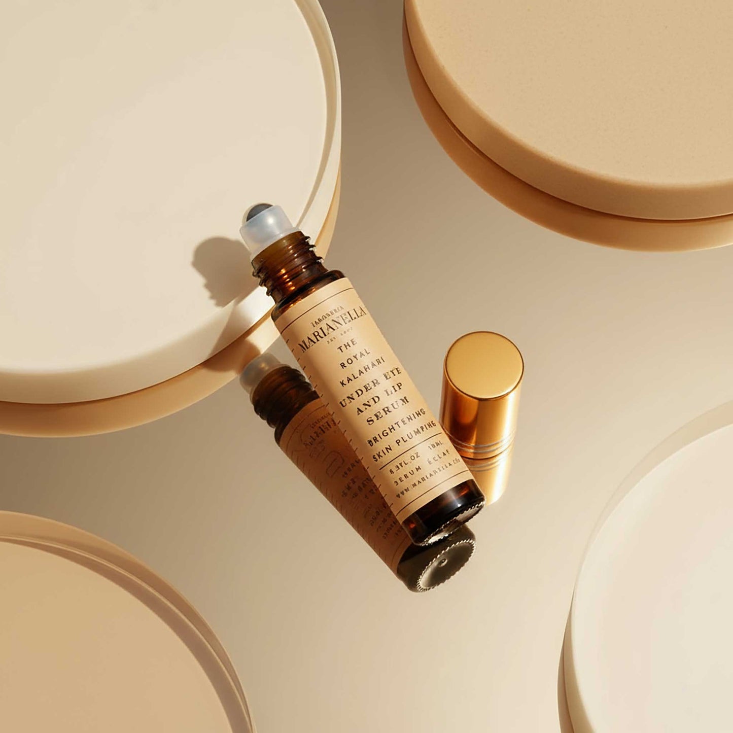 Aceite para rodillo de suero debajo de ojos y labios The Royal Kalahari