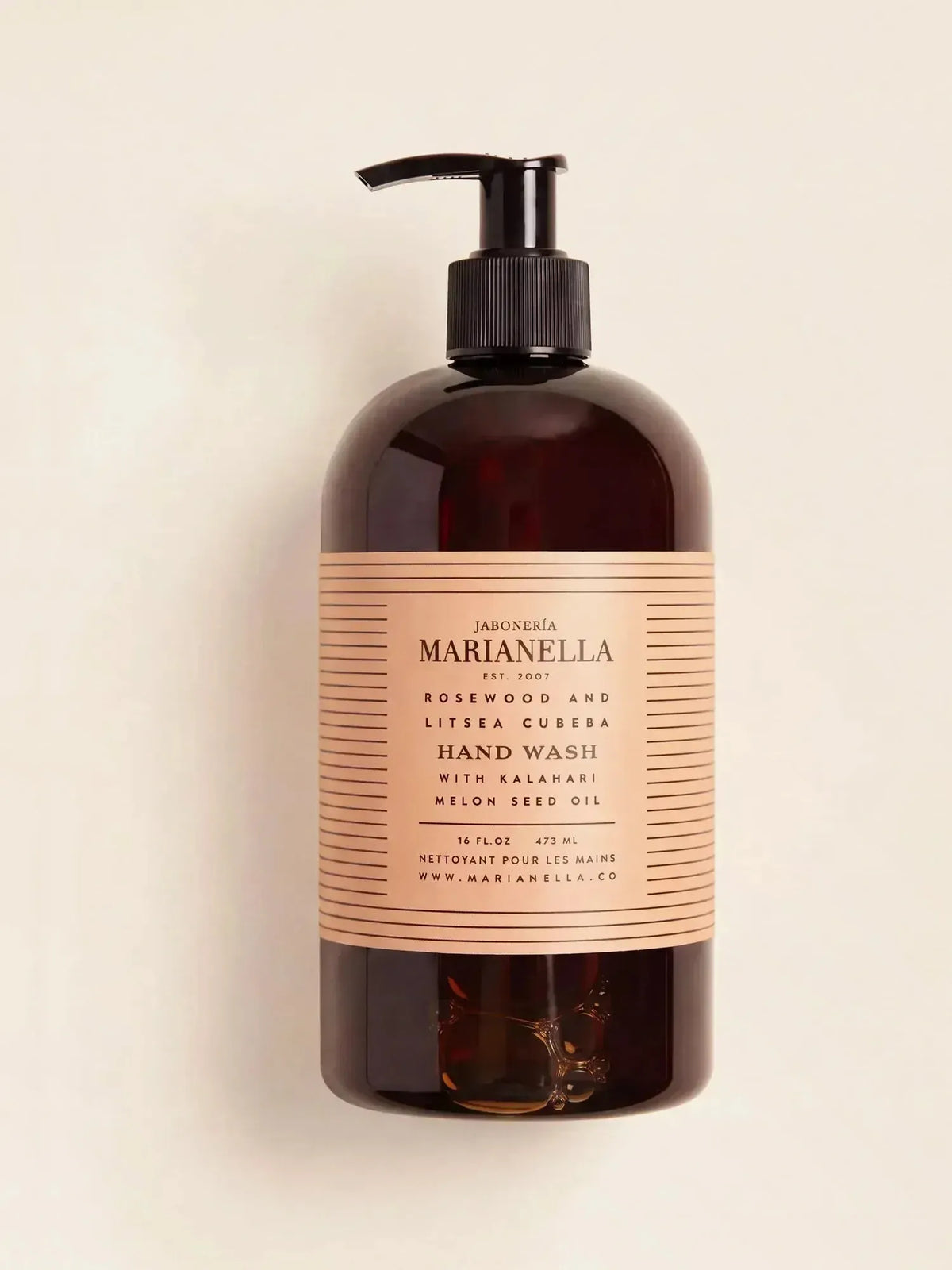 Hydrating Hand Wash with Kalahari Oil - 16 fl. oz. · Rosewood and Litsea Cubeba