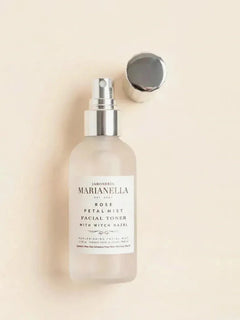 Tónico facial con niebla de pétalos de rosa