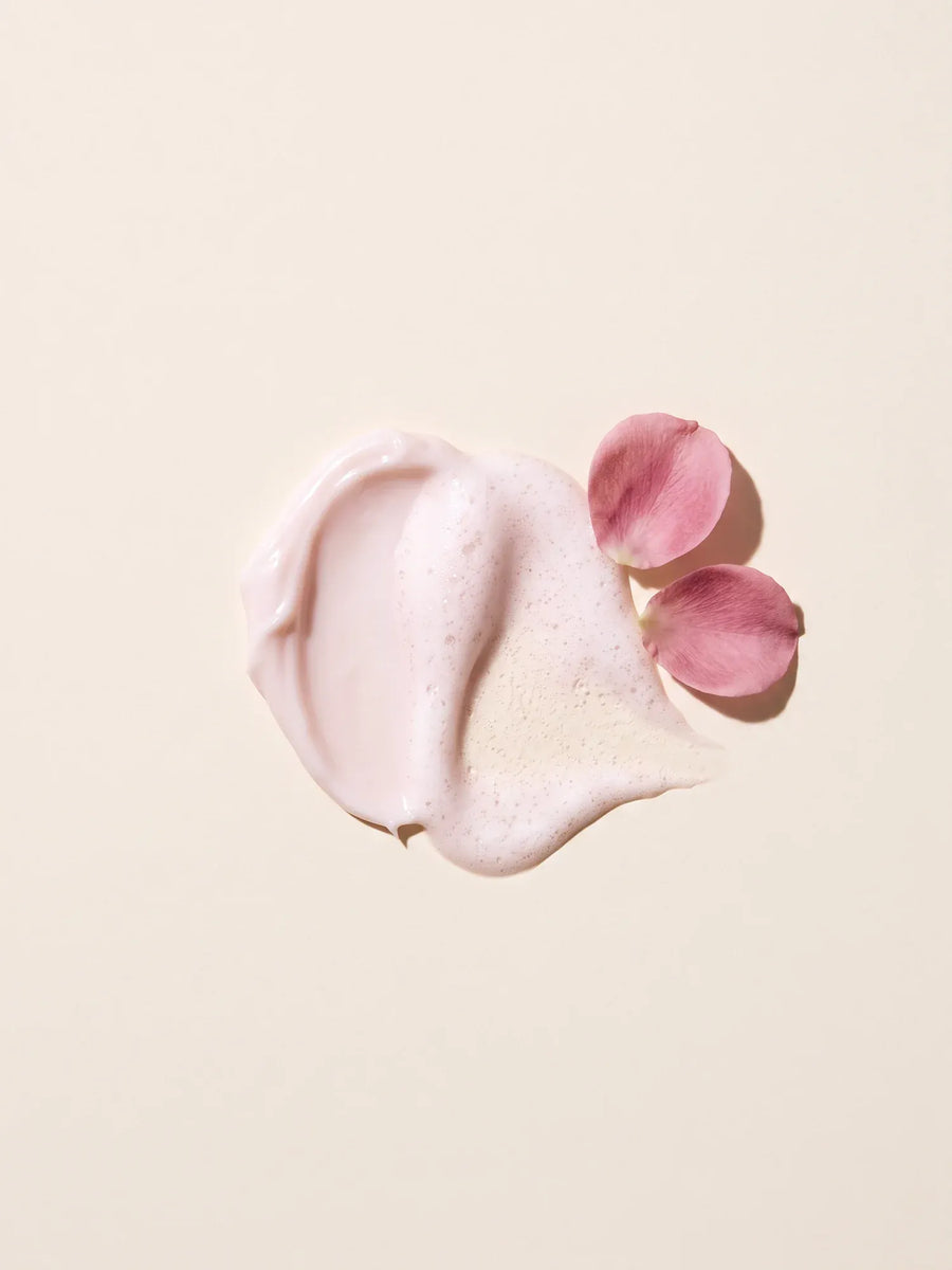 Rosen-Gesichtswaschcreme