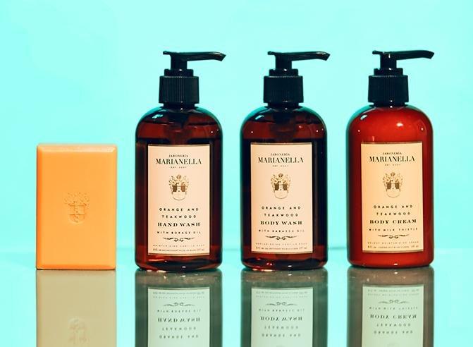 Orange and Teakwood - Marianella