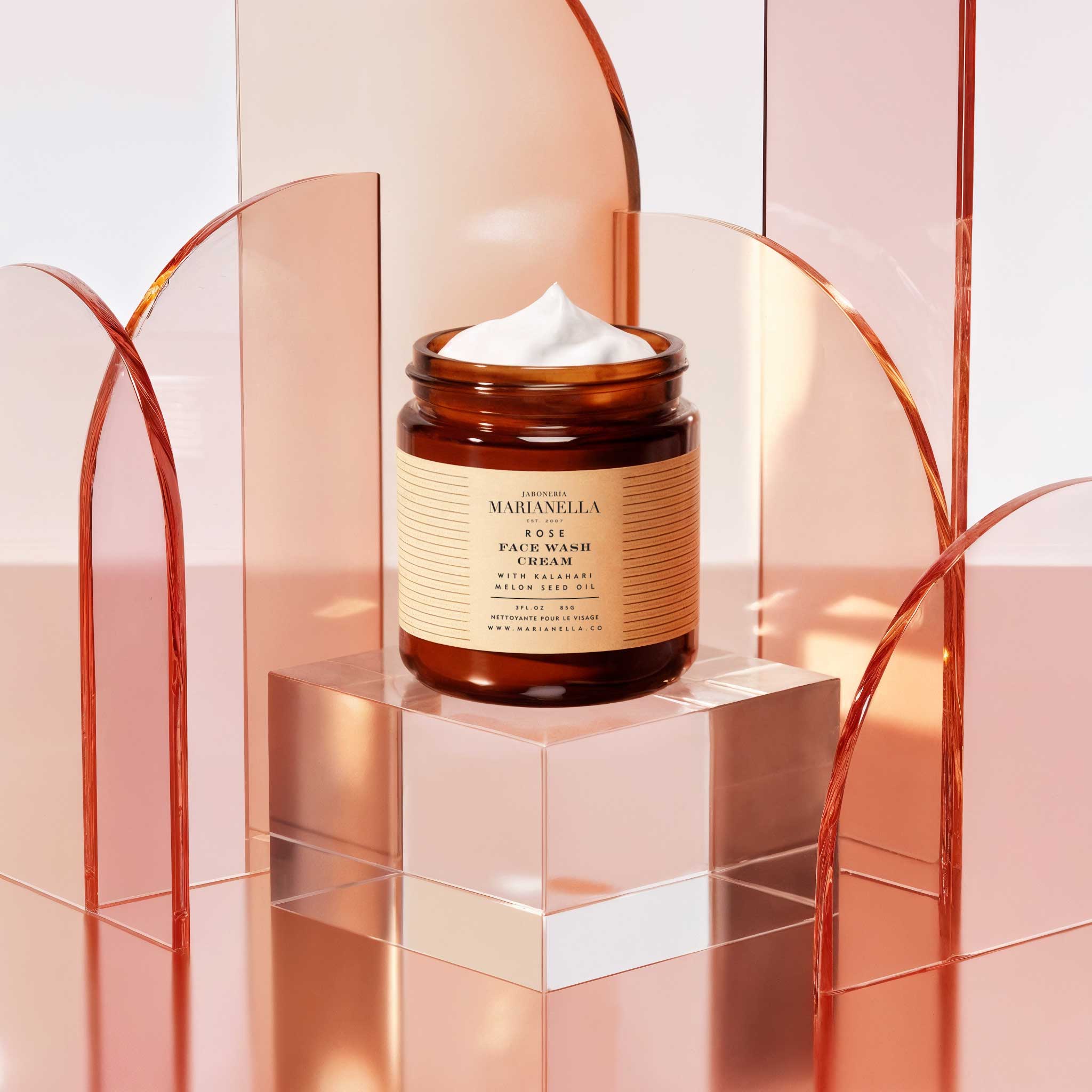 Rose Face Wash Cream