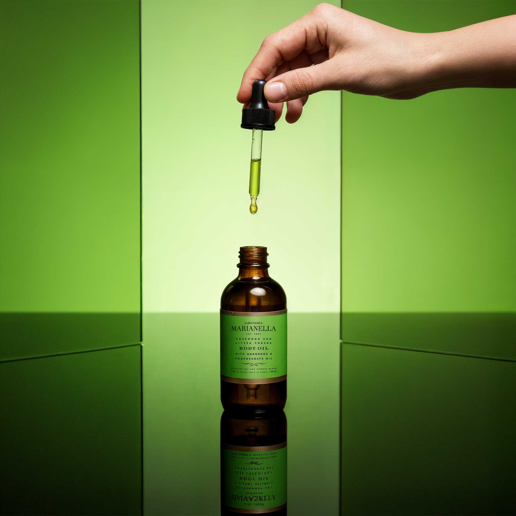 Rosewood and Litsea Cubeba Imperial Jade Body Oil