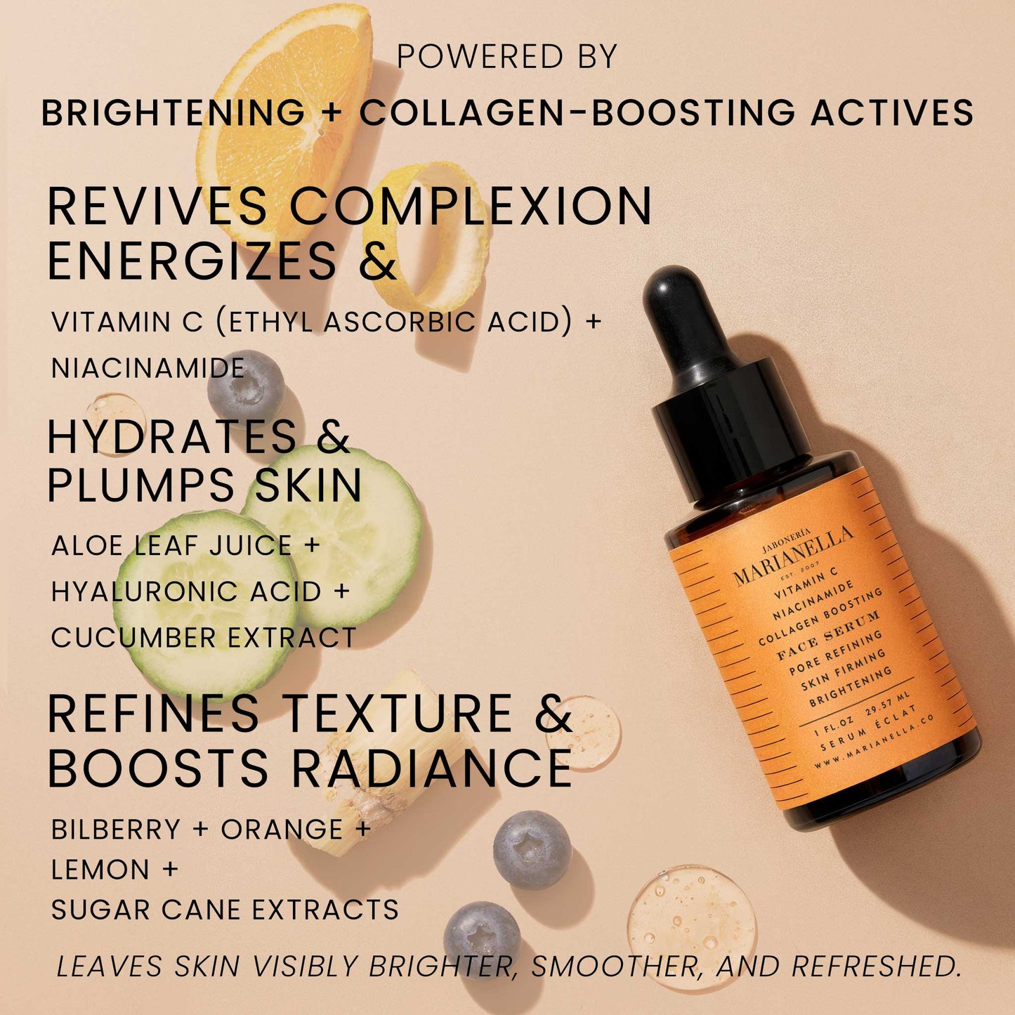 Vitamin C Collagen Boosting Face Serum with Niacinamide