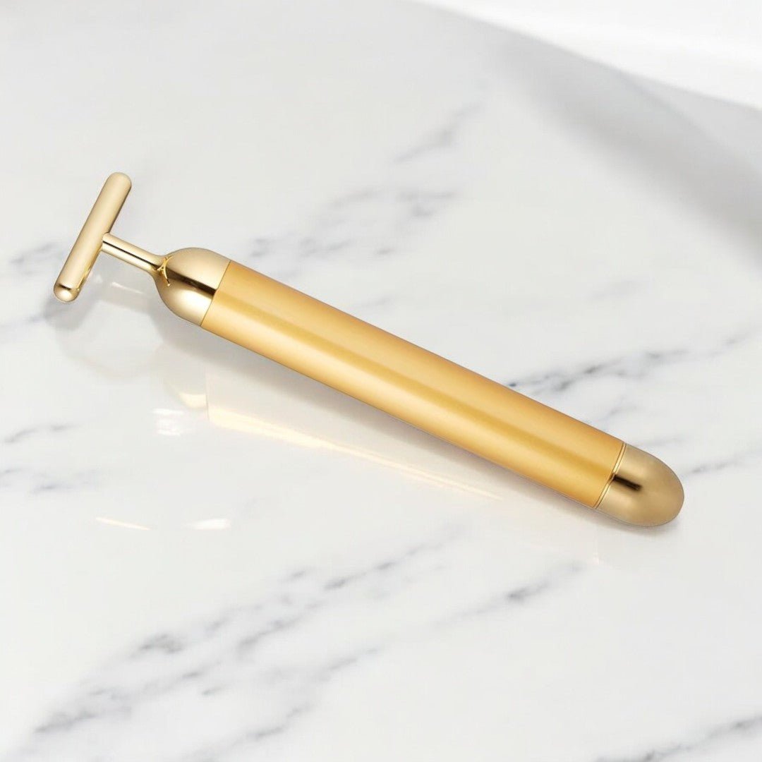 Gold Sculpting Facial Massager – Radiant Firming & Lifting Tool - Marianella