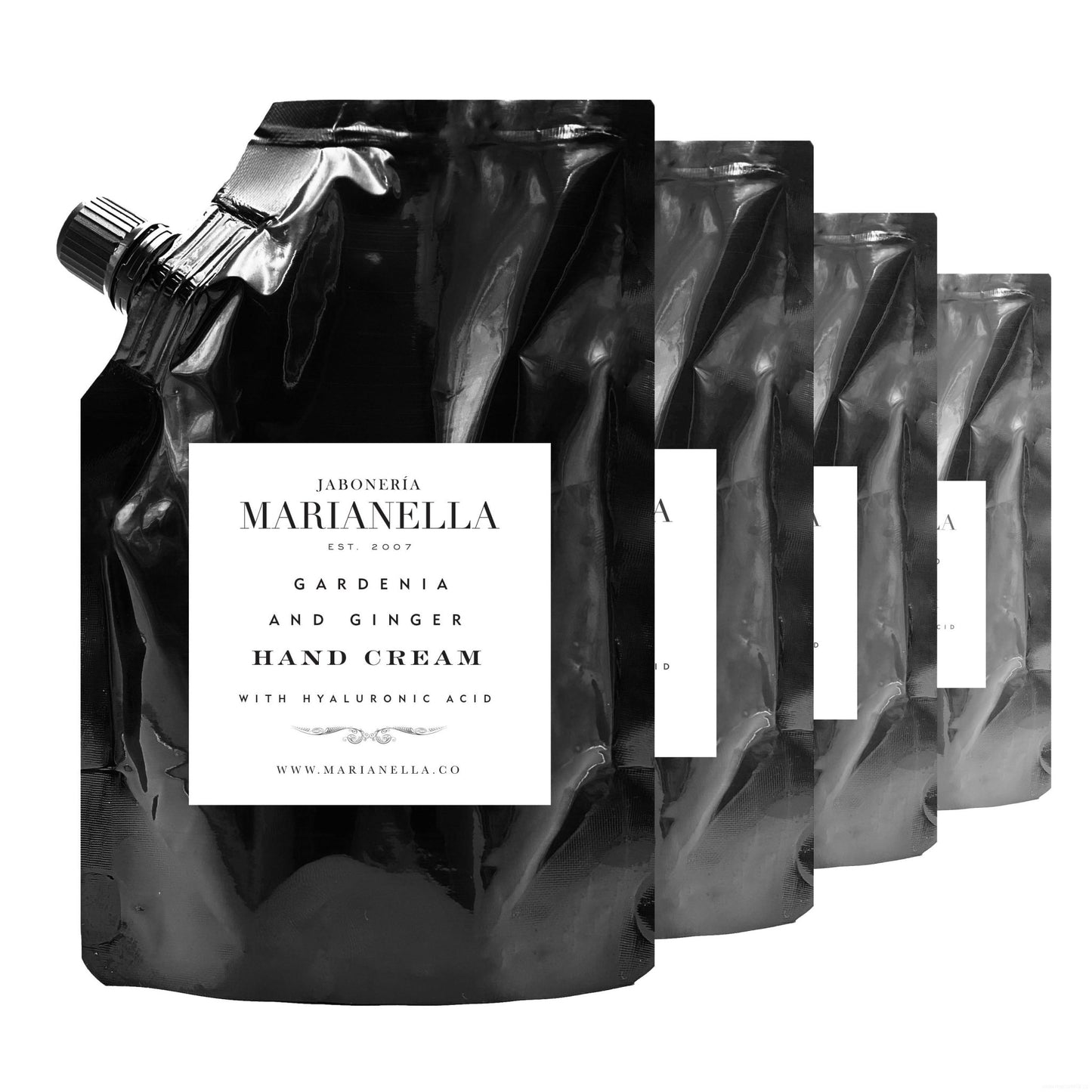 Hand Cream Refill Pouches 16 oz - Marianella