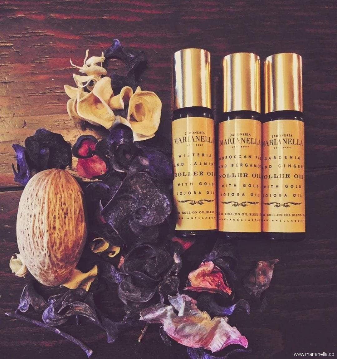 Moroccan Fig and Bergamot Roller Oil - Marianella