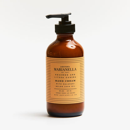 Rosewood and Litsea Cubeba Body Cream with Kalahari Melon Seed Oil - Marianella