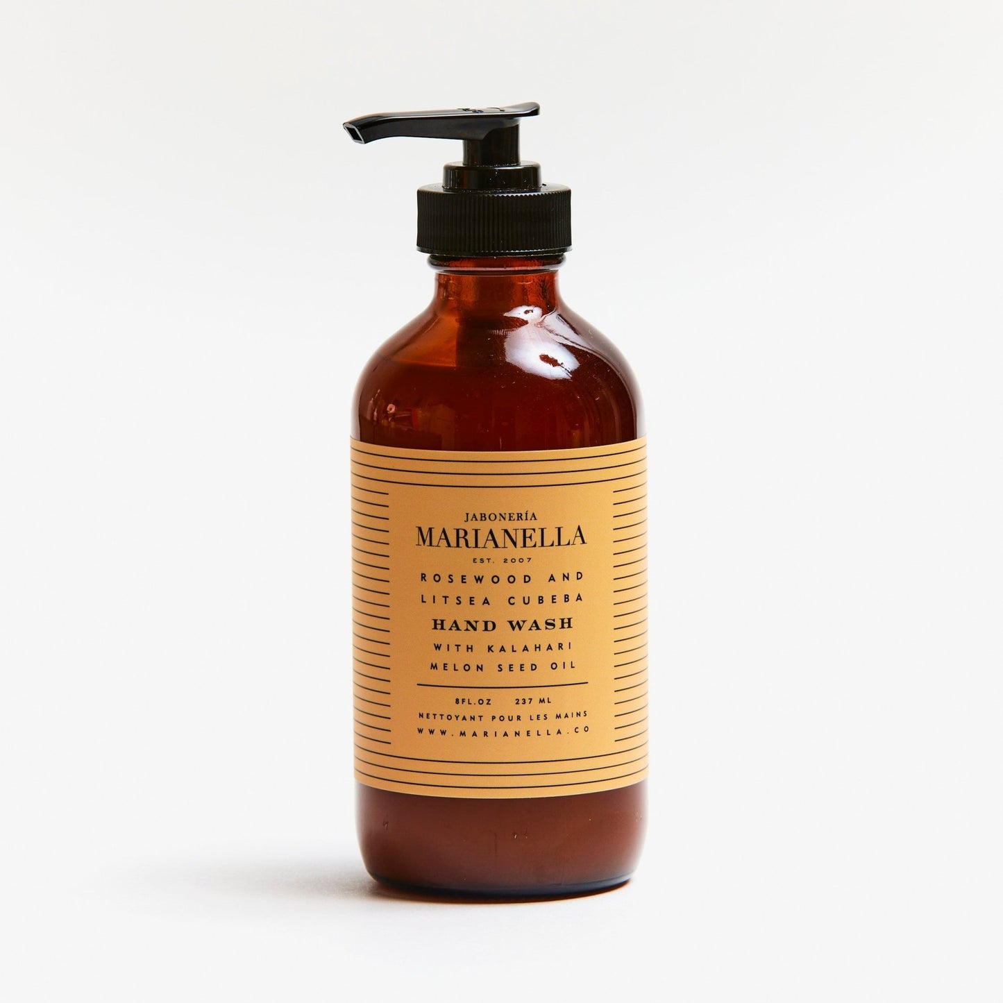 Rosewood and Litsea Cubeba Hand Wash with Kalahari Melon Seed Oil - Marianella