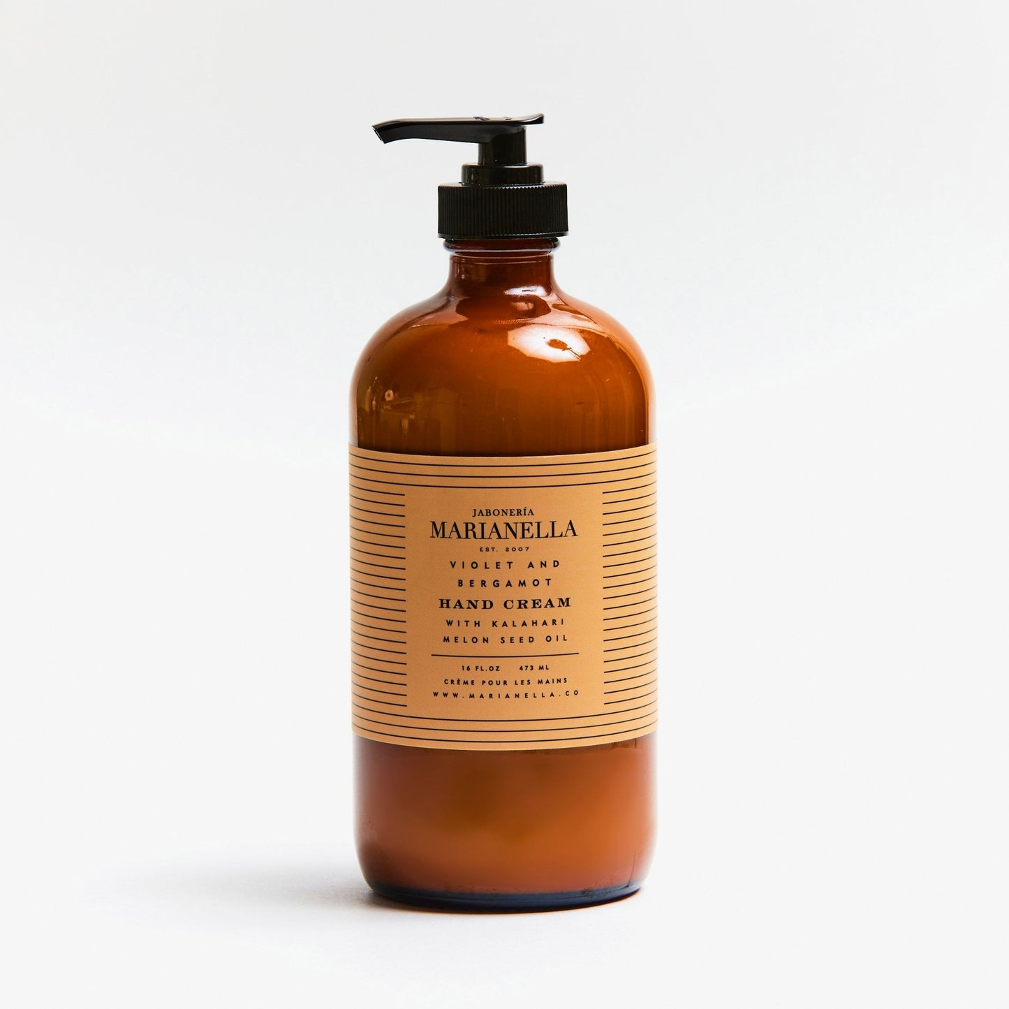 Violet and Bergamot Hand Cream with Kalahari Melon Seed Oil - Marianella